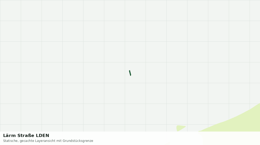 Statische Kartenansicht: Lärm Straße LDEN