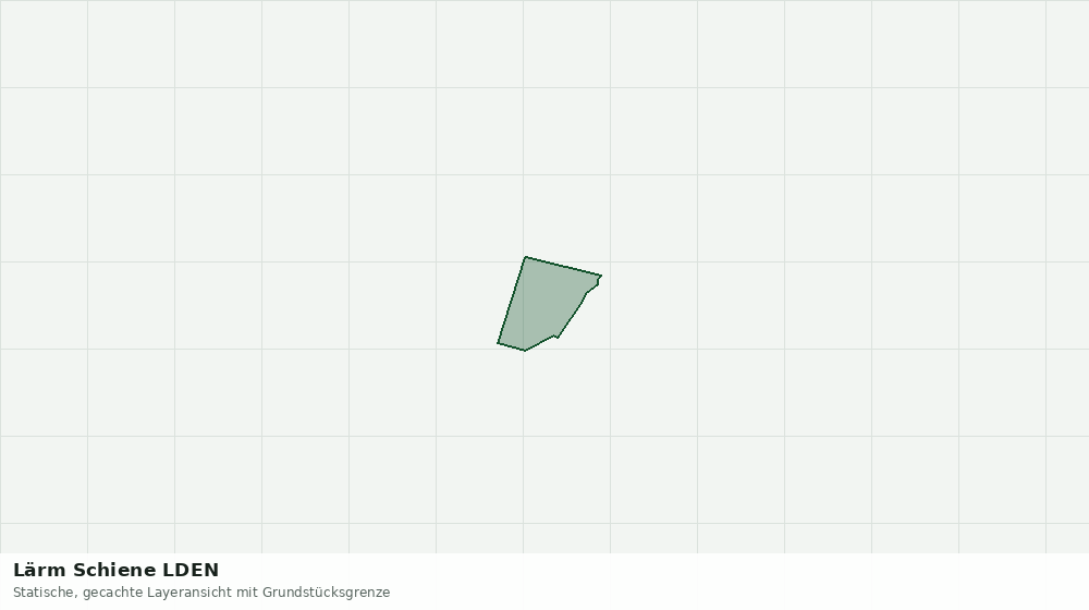 Statische Kartenansicht: Lärm Schiene LDEN