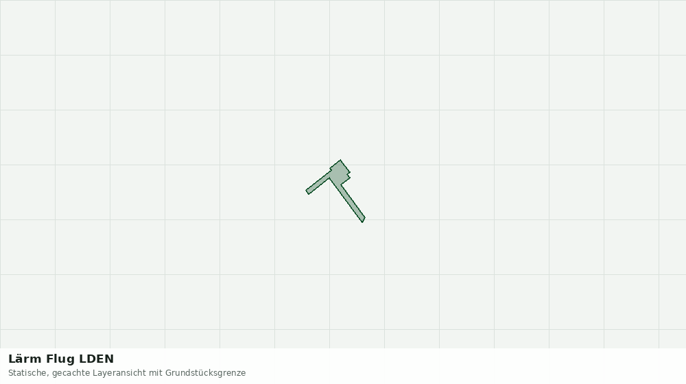 Statische Kartenansicht: Lärm Flug LDEN