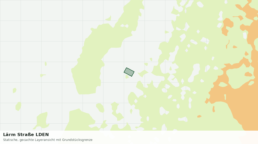 Statische Kartenansicht: Lärm Straße LDEN