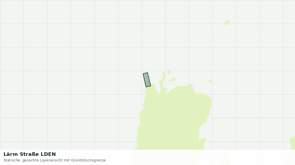 Statische Kartenansicht: Lärm Straße LDEN