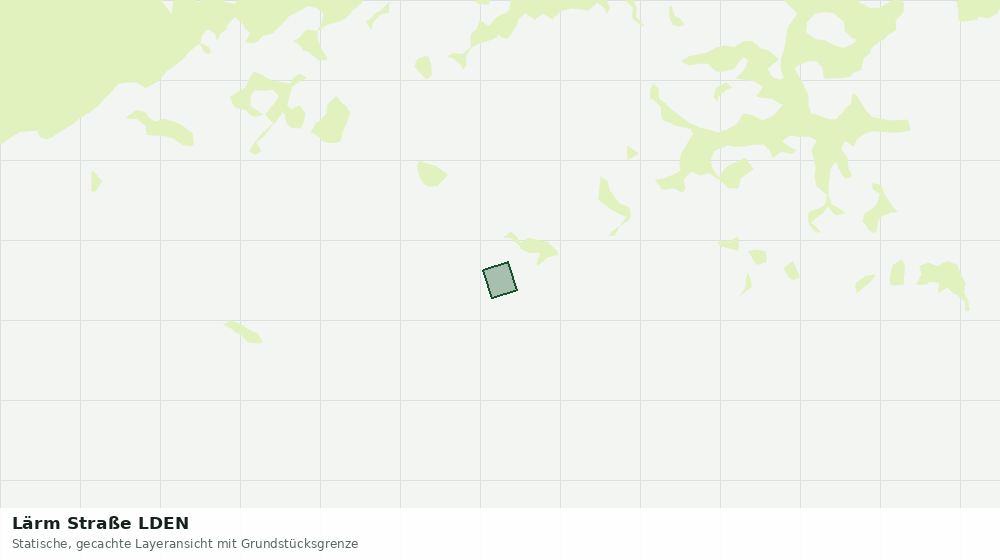 Statische Kartenansicht: Lärm Straße LDEN