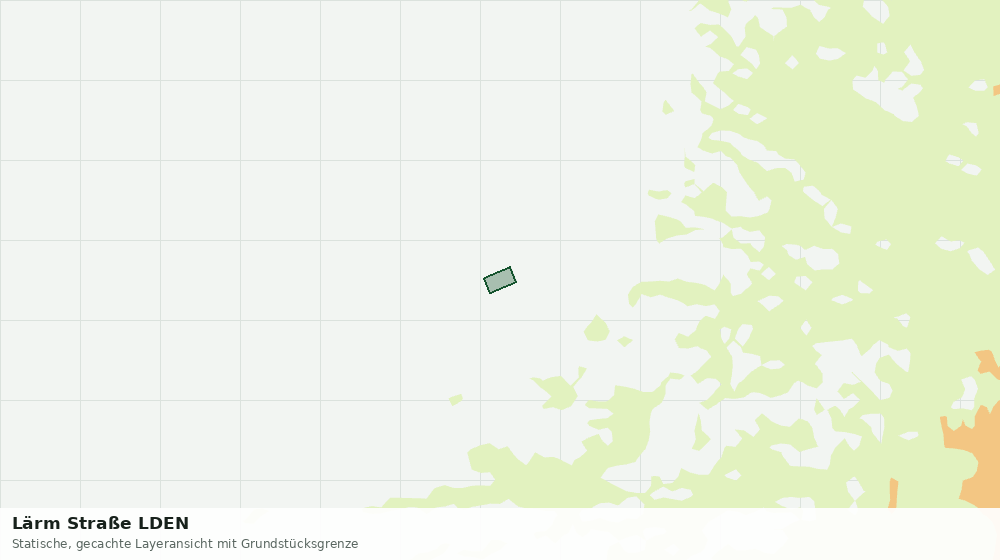 Statische Kartenansicht: Lärm Straße LDEN