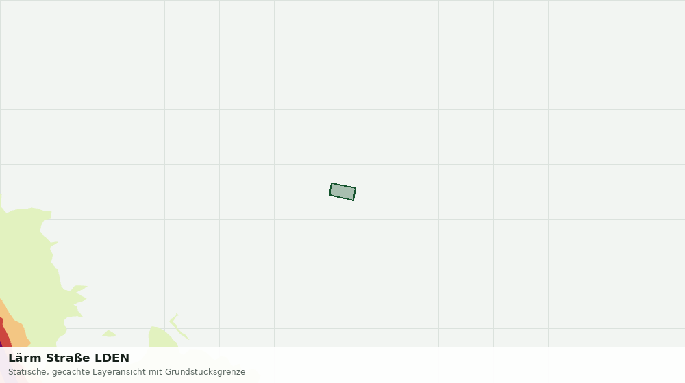 Statische Kartenansicht: Lärm Straße LDEN