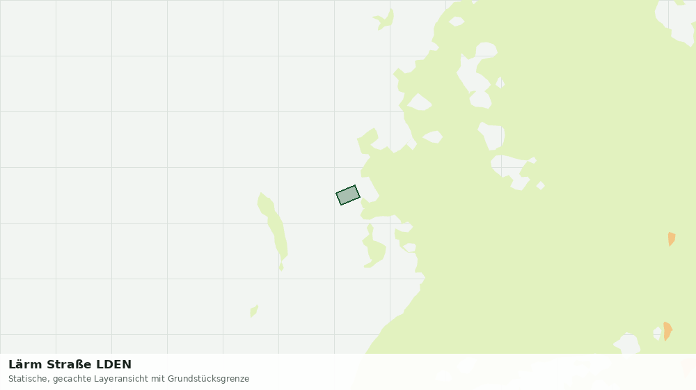 Statische Kartenansicht: Lärm Straße LDEN
