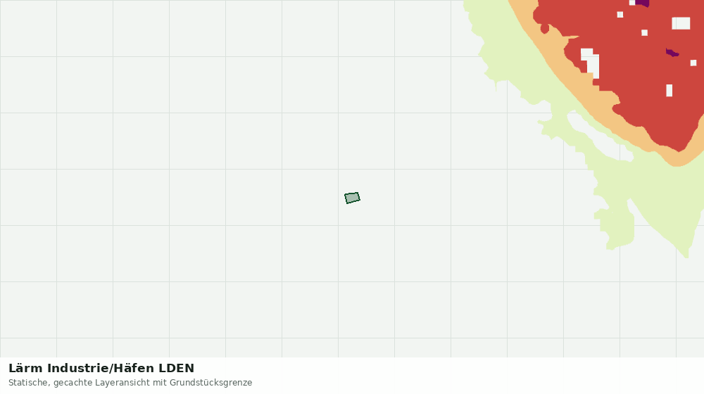 Statische Kartenansicht: Lärm Industrie/Häfen LDEN