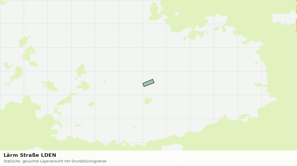 Statische Kartenansicht: Lärm Straße LDEN