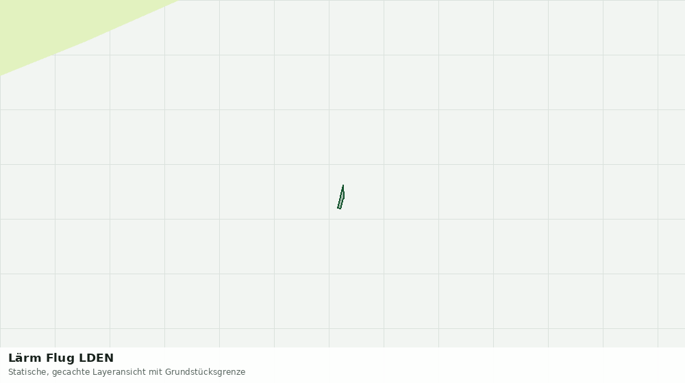 Statische Kartenansicht: Lärm Flug LDEN