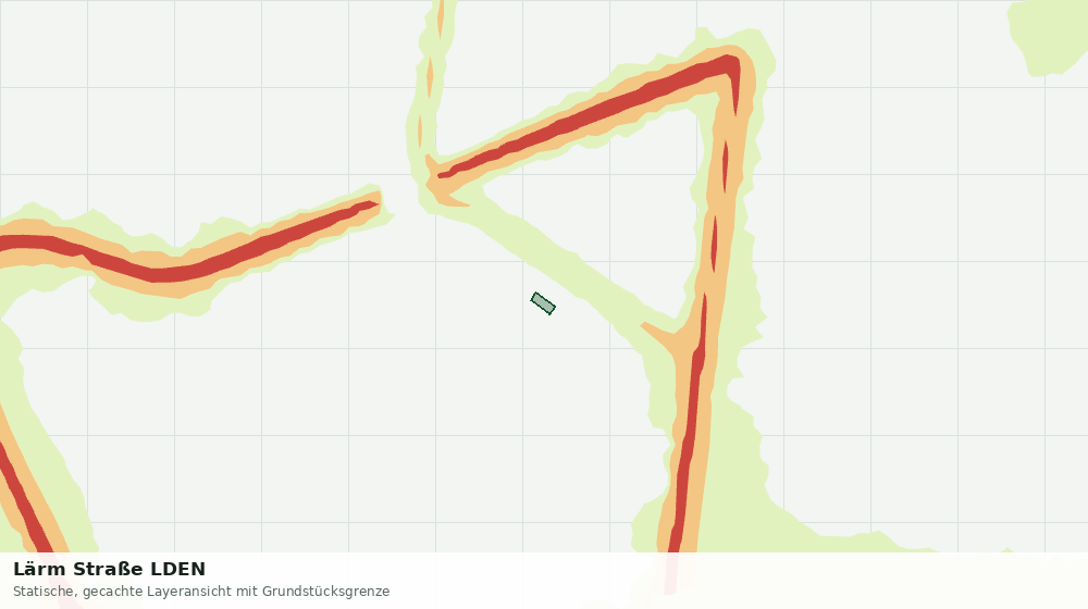 Statische Kartenansicht: Lärm Straße LDEN