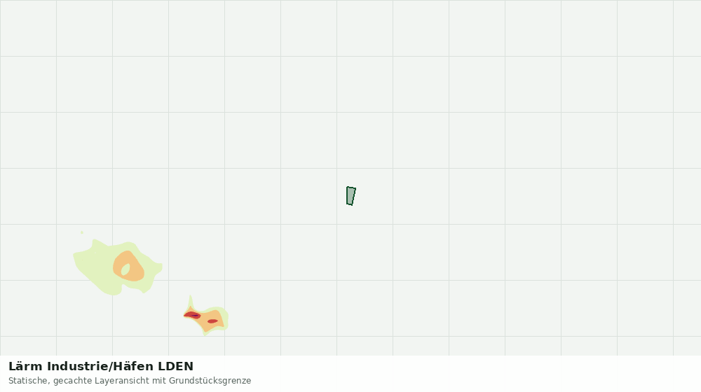 Statische Kartenansicht: Lärm Industrie/Häfen LDEN