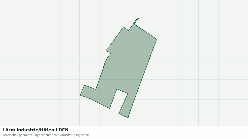 Statische Kartenansicht: Lärm Industrie/Häfen LDEN