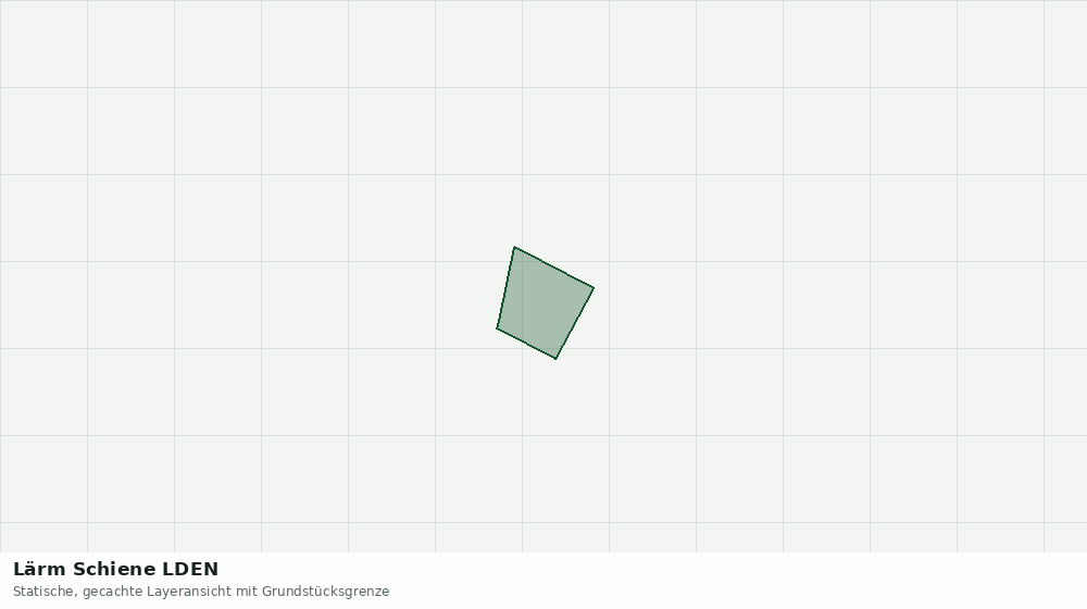 Statische Kartenansicht: Lärm Schiene LDEN