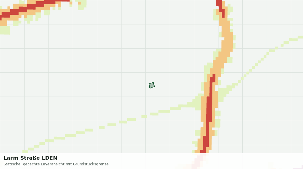 Statische Kartenansicht: Lärm Straße LDEN