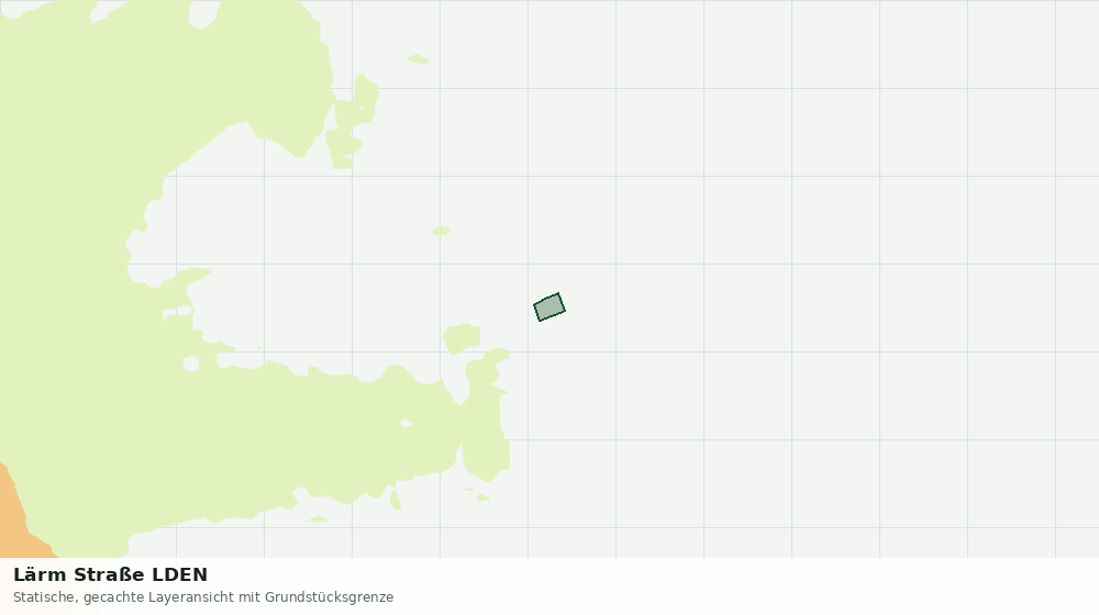 Statische Kartenansicht: Lärm Straße LDEN