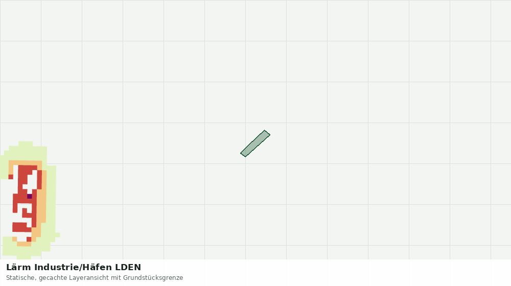 Statische Kartenansicht: Lärm Industrie/Häfen LDEN