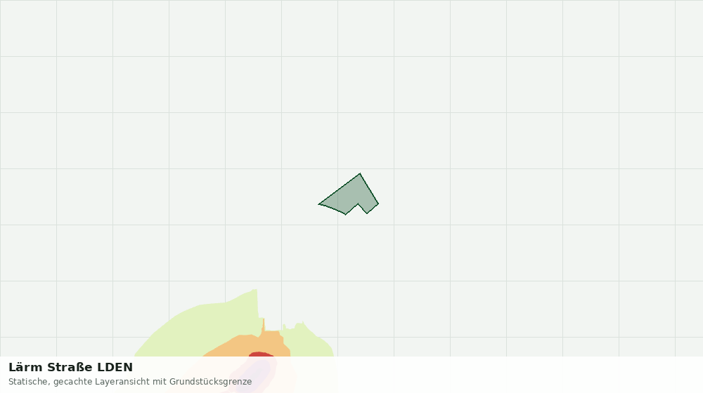 Statische Kartenansicht: Lärm Straße LDEN