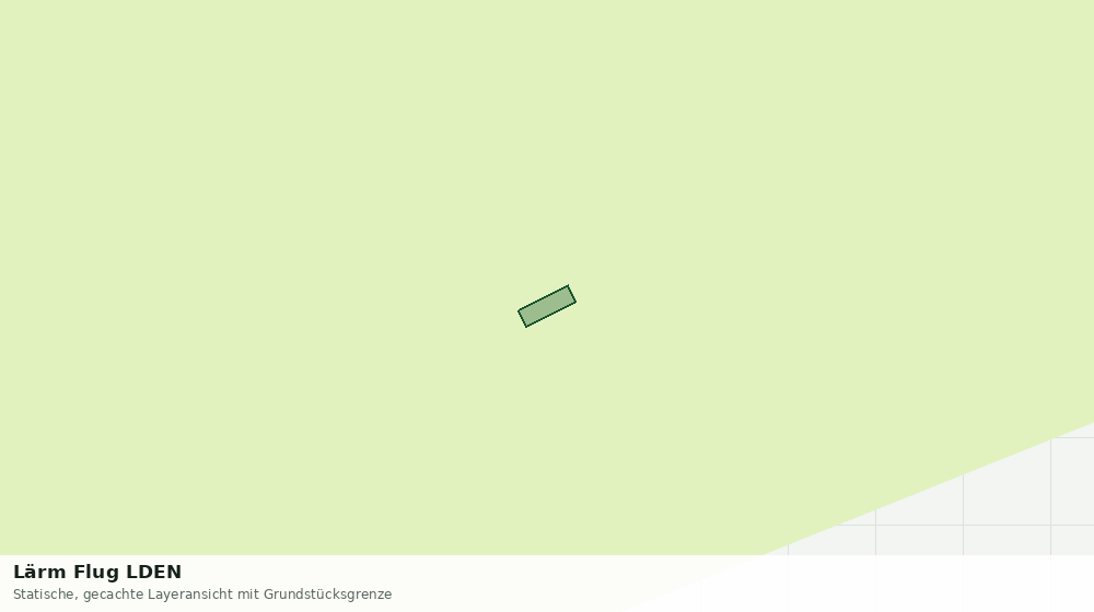 Statische Kartenansicht: Lärm Flug LDEN