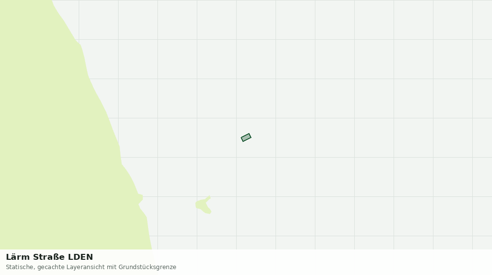 Statische Kartenansicht: Lärm Straße LDEN