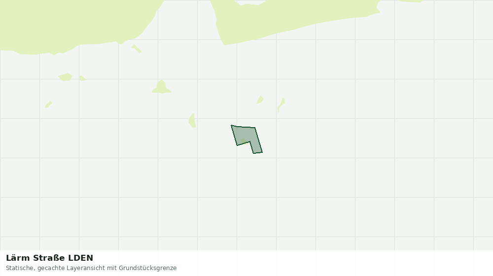 Statische Kartenansicht: Lärm Straße LDEN