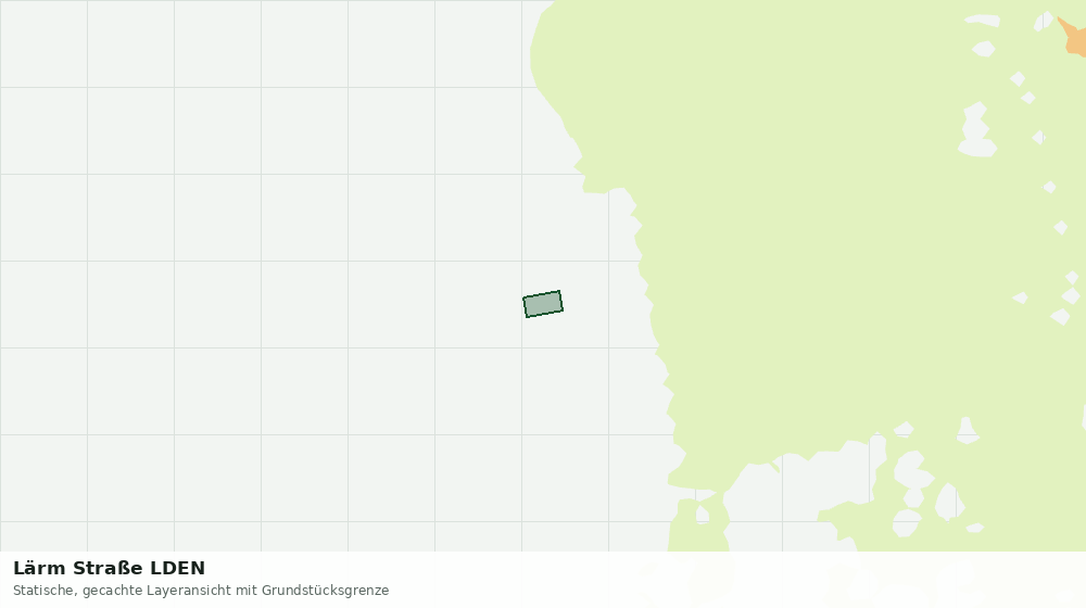 Statische Kartenansicht: Lärm Straße LDEN