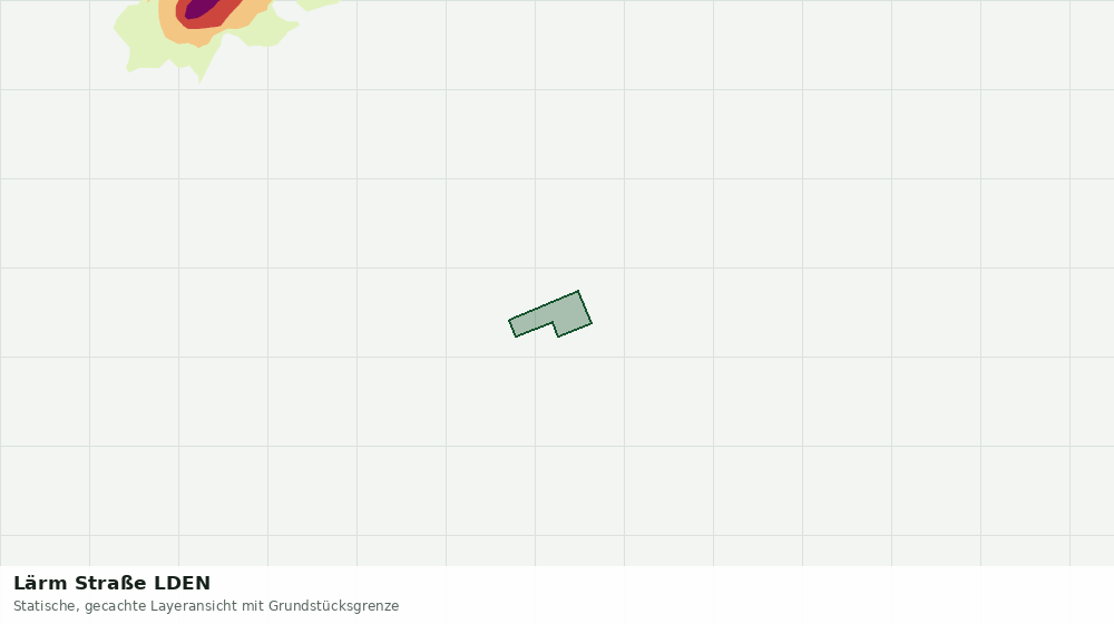 Statische Kartenansicht: Lärm Straße LDEN