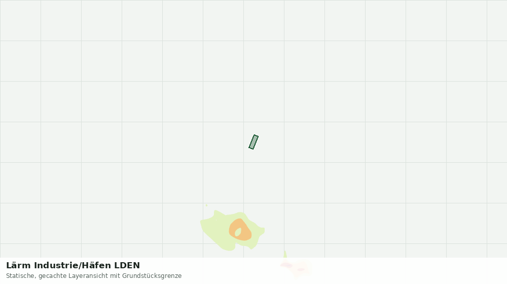 Statische Kartenansicht: Lärm Industrie/Häfen LDEN