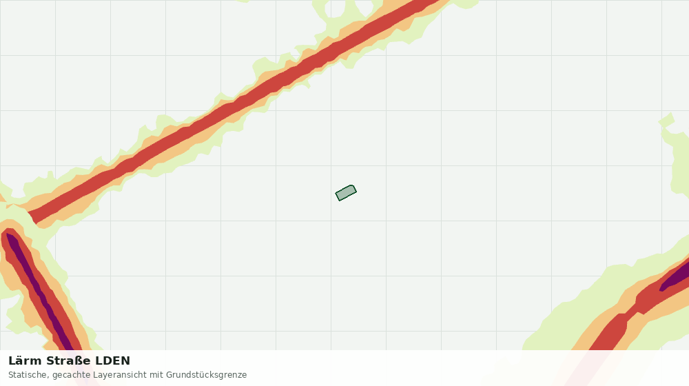 Statische Kartenansicht: Lärm Straße LDEN