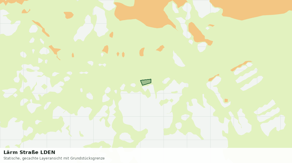 Statische Kartenansicht: Lärm Straße LDEN