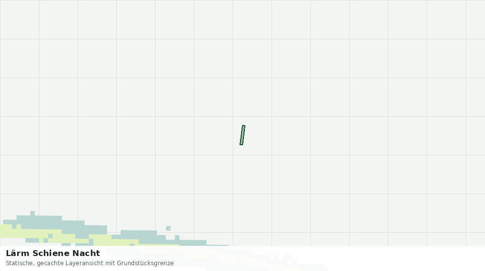 Statische Kartenansicht: Lärm Schiene Nacht