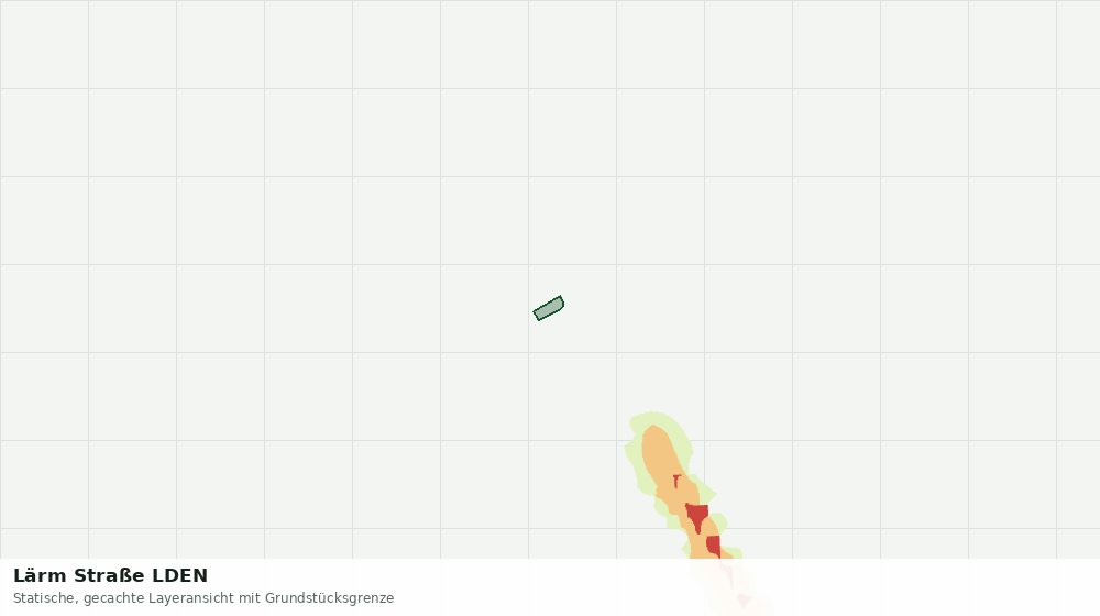 Statische Kartenansicht: Lärm Straße LDEN