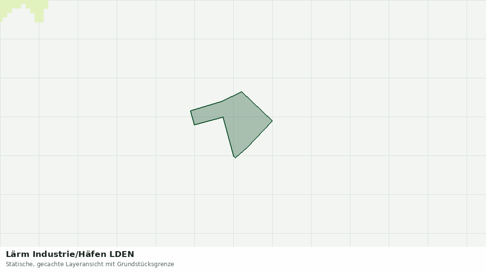 Statische Kartenansicht: Lärm Industrie/Häfen LDEN