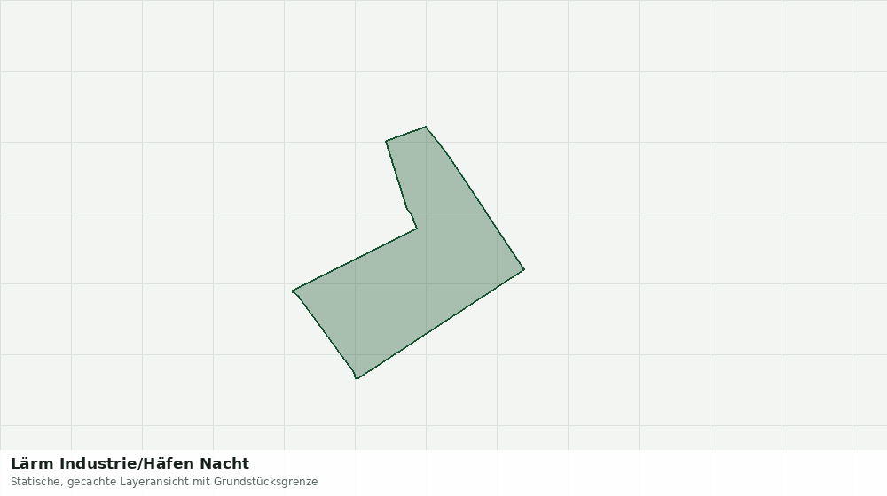Statische Kartenansicht: Lärm Industrie/Häfen Nacht