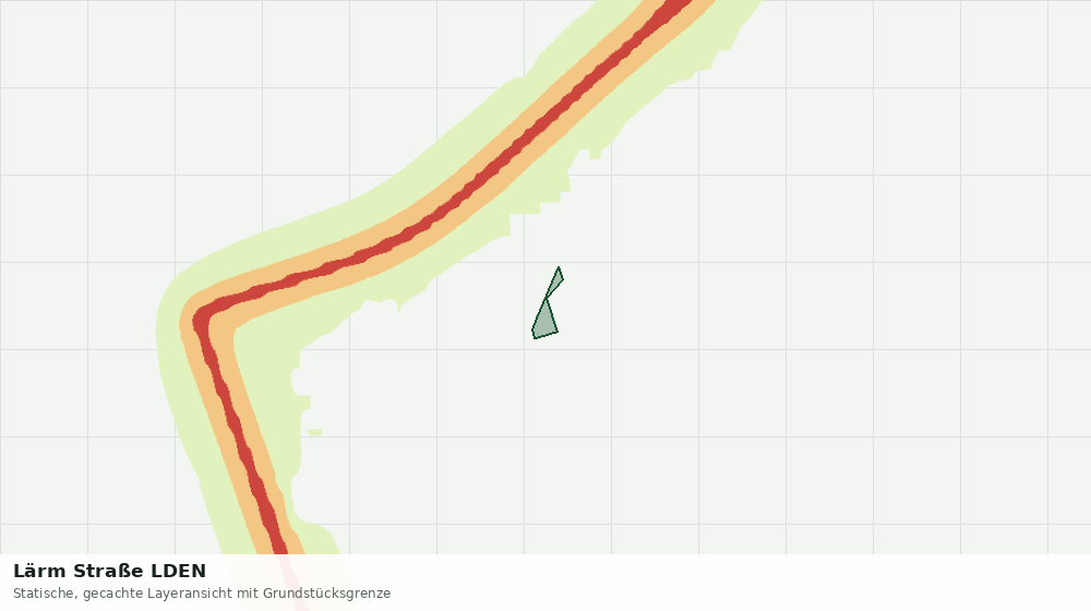 Statische Kartenansicht: Lärm Straße LDEN