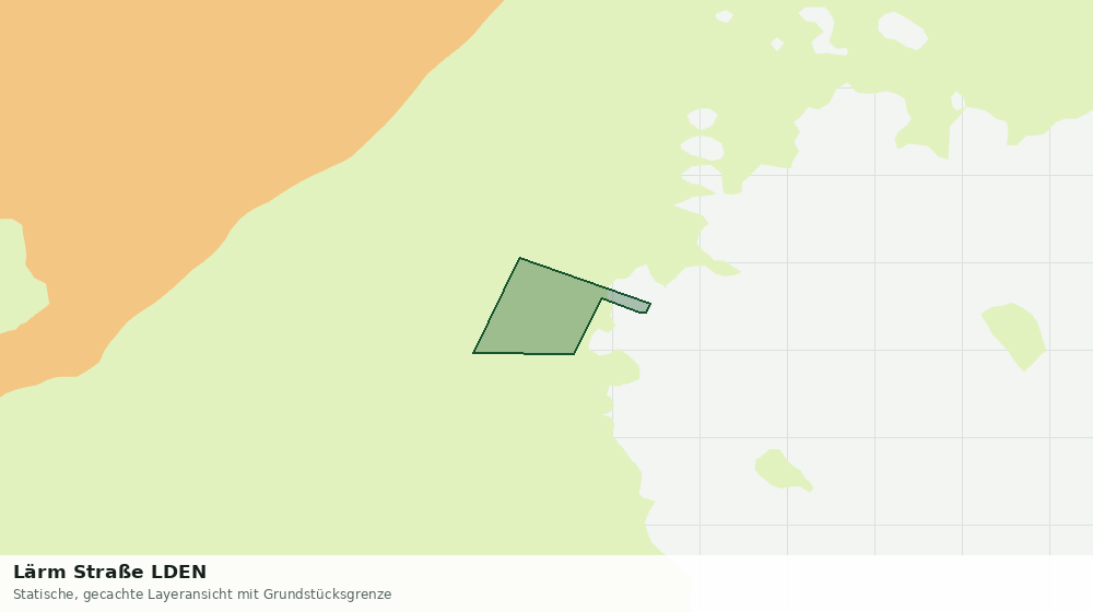 Statische Kartenansicht: Lärm Straße LDEN