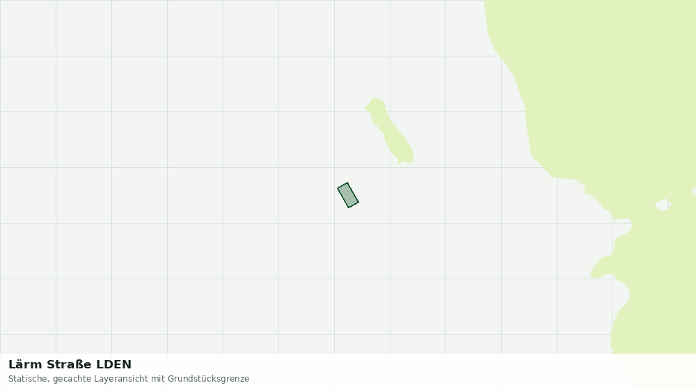 Statische Kartenansicht: Lärm Straße LDEN