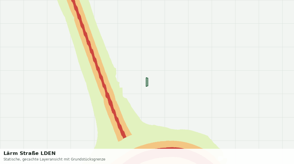 Statische Kartenansicht: Lärm Straße LDEN
