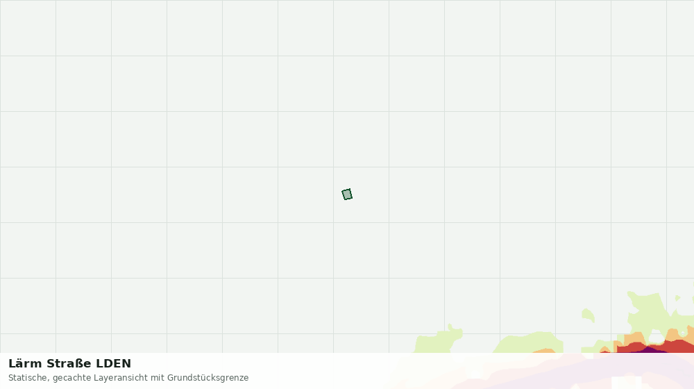 Statische Kartenansicht: Lärm Straße LDEN