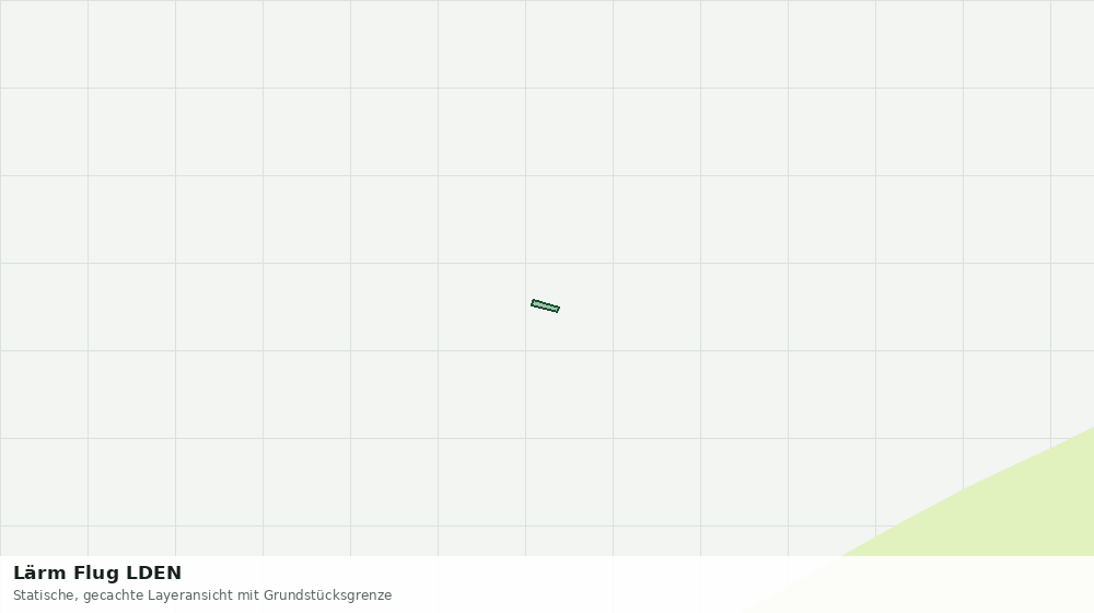 Statische Kartenansicht: Lärm Flug LDEN