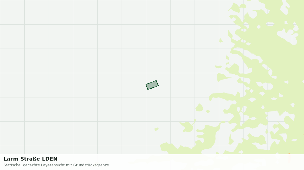 Statische Kartenansicht: Lärm Straße LDEN