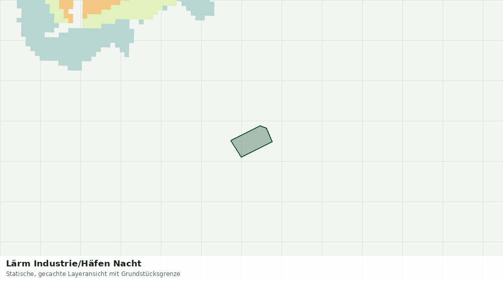 Statische Kartenansicht: Lärm Industrie/Häfen Nacht