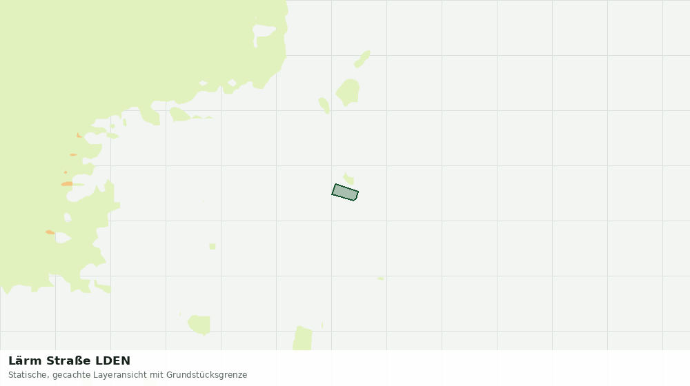 Statische Kartenansicht: Lärm Straße LDEN