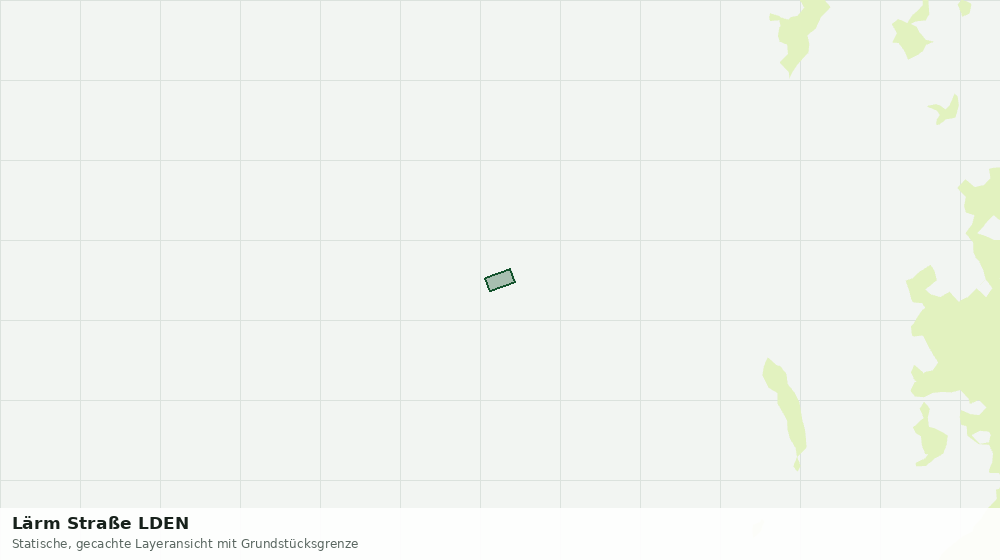 Statische Kartenansicht: Lärm Straße LDEN