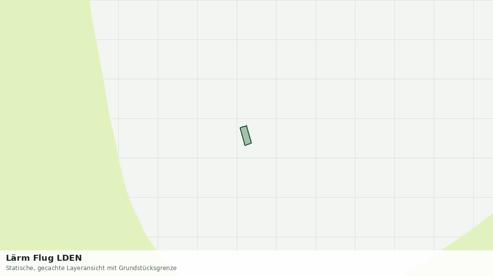 Statische Kartenansicht: Lärm Flug LDEN