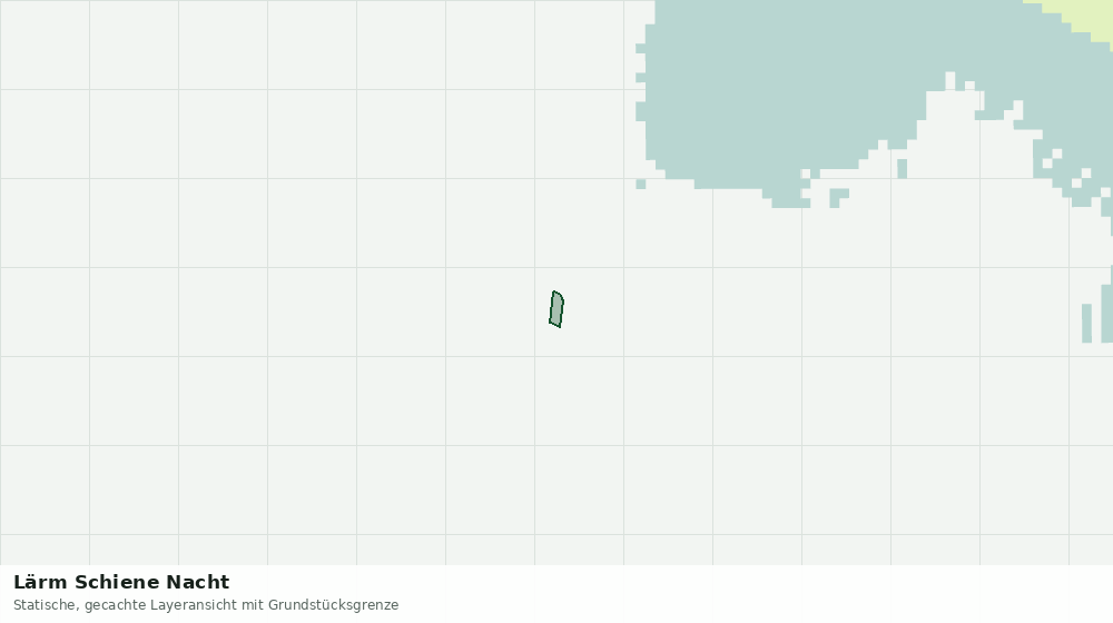 Statische Kartenansicht: Lärm Schiene Nacht