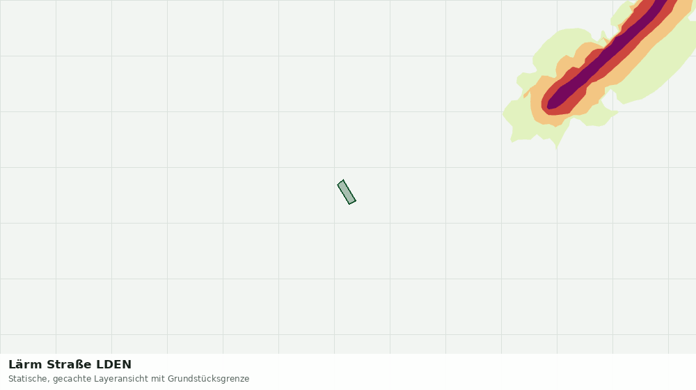 Statische Kartenansicht: Lärm Straße LDEN