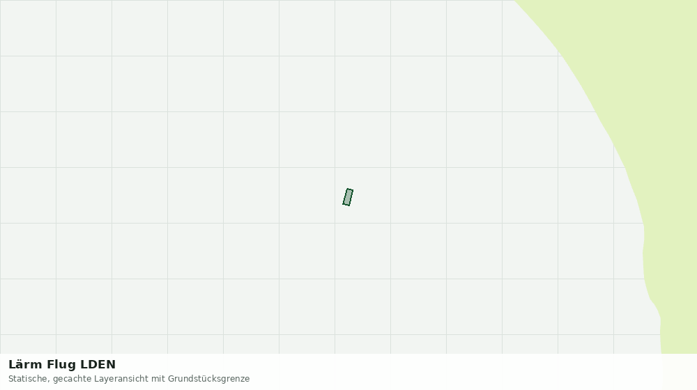 Statische Kartenansicht: Lärm Flug LDEN