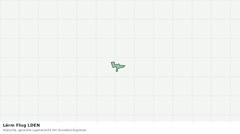 Statische Kartenansicht: Lärm Flug LDEN