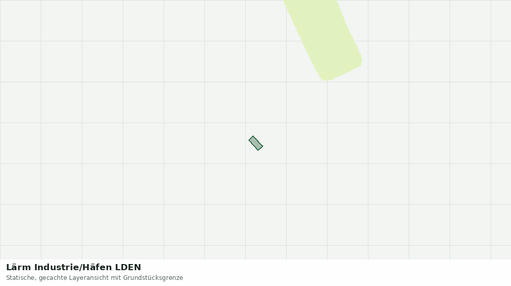 Statische Kartenansicht: Lärm Industrie/Häfen LDEN