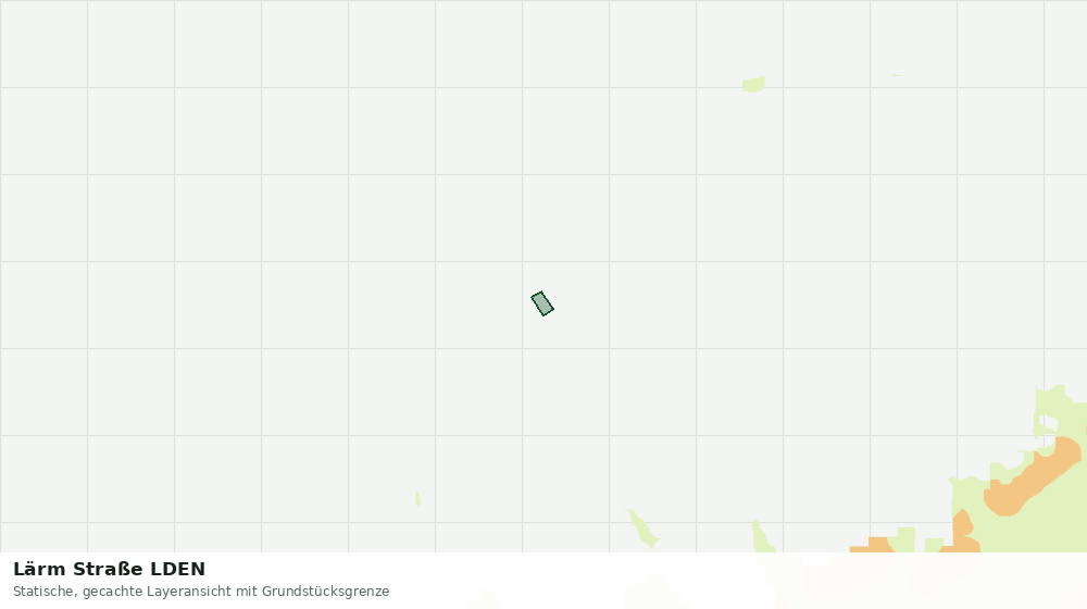 Statische Kartenansicht: Lärm Straße LDEN