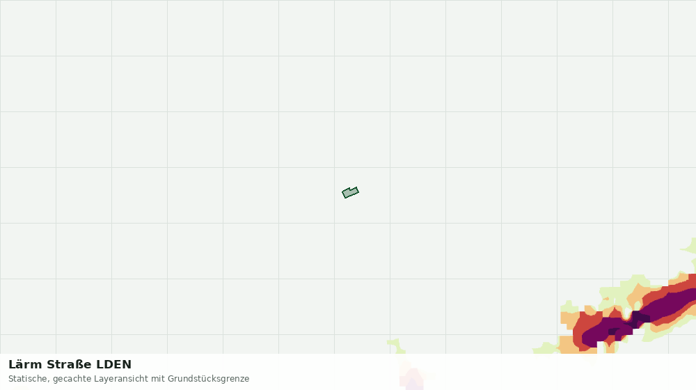 Statische Kartenansicht: Lärm Straße LDEN